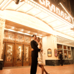 Bride & Groom Night Shot / Photography by Ben Chrisman