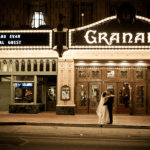 Bride & Groom Night Shot / Photography by Laura Layera