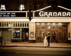 Bride & Groom Night Shot / Photography by Laura Layera