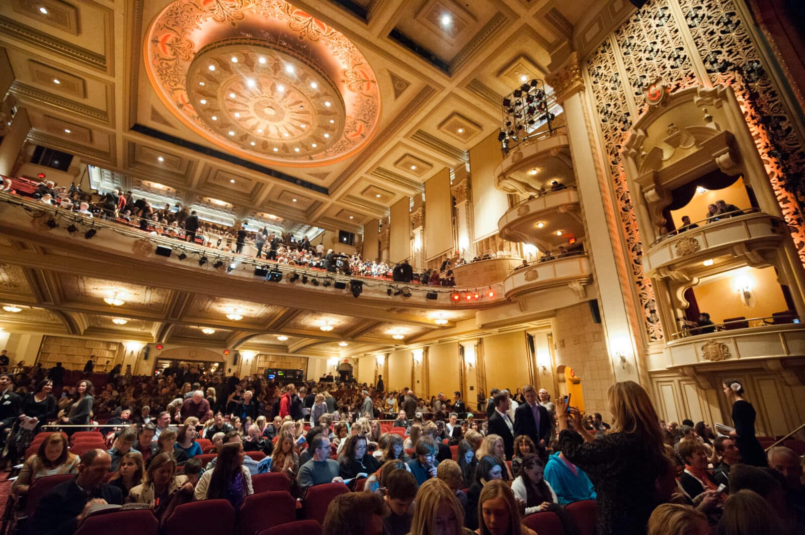 Interior Full Gold from Stage